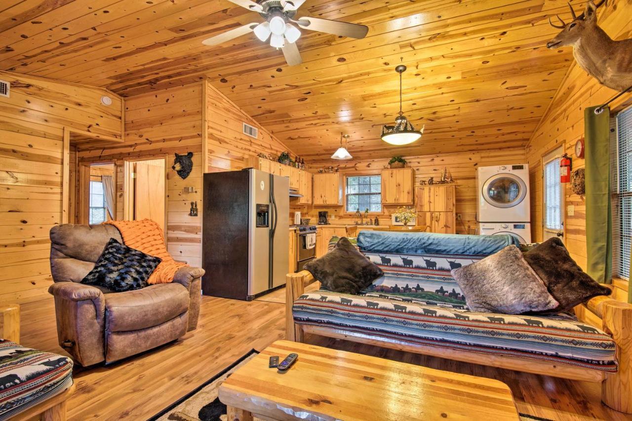 Broken Bow Cabin With Hot Tub, Near Hiking And Fishing Stephens Gap Esterno foto