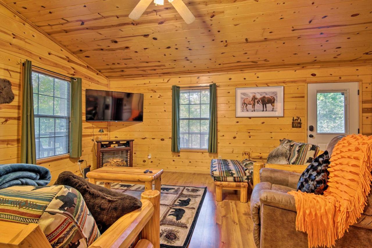 Broken Bow Cabin With Hot Tub, Near Hiking And Fishing Stephens Gap Esterno foto